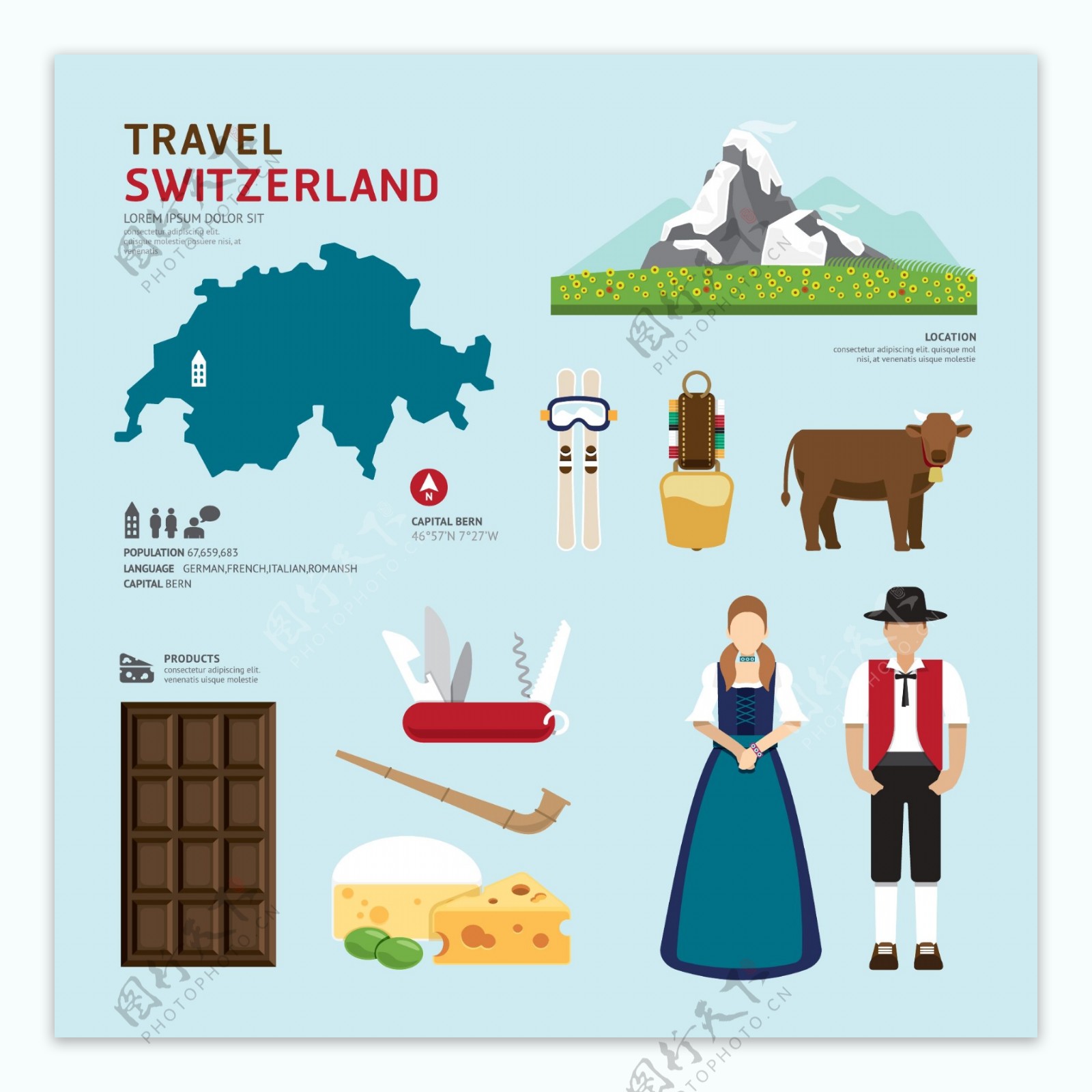 旅游文化之瑞士文化