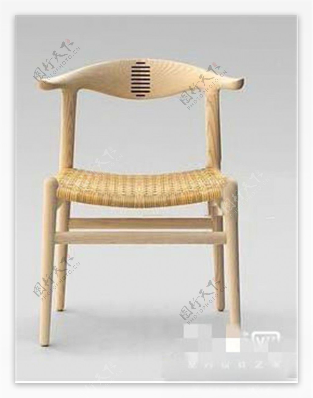 牛角椅3D模型素材