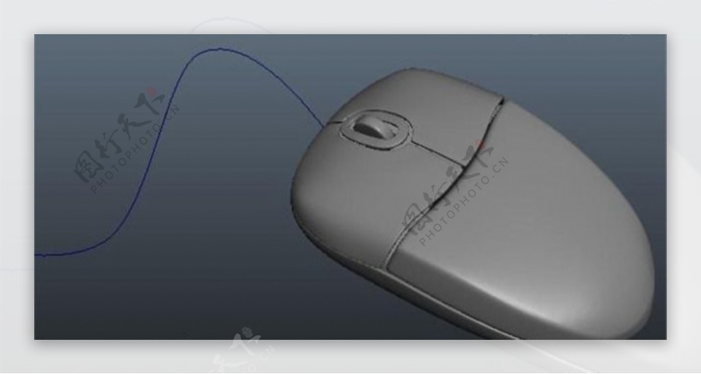 电脑配件鼠标游戏模型