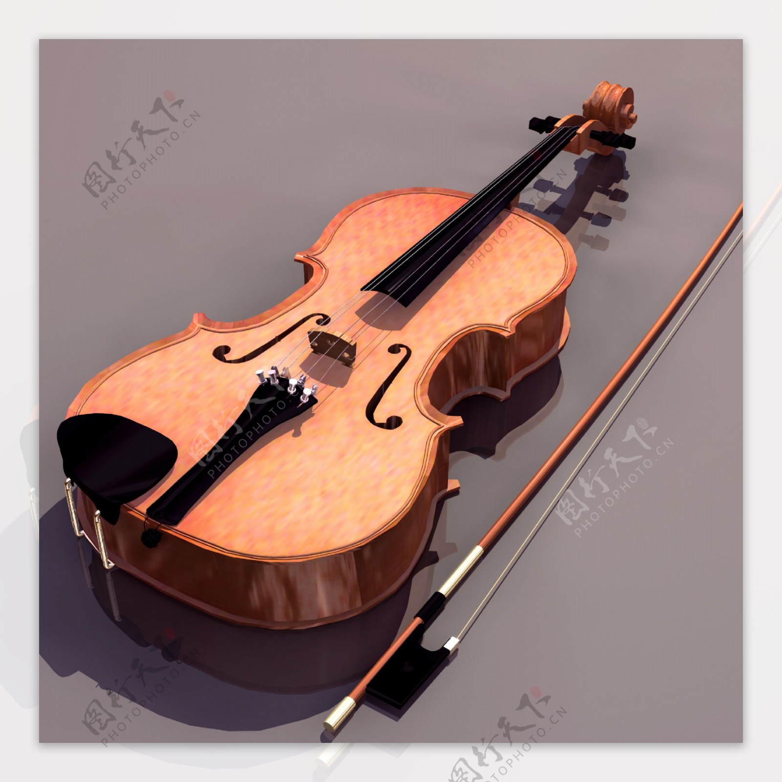 VIOLA中提琴乐器模型01