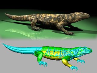 动物恐龙爬行类3d模型素材免费下载动物模型23