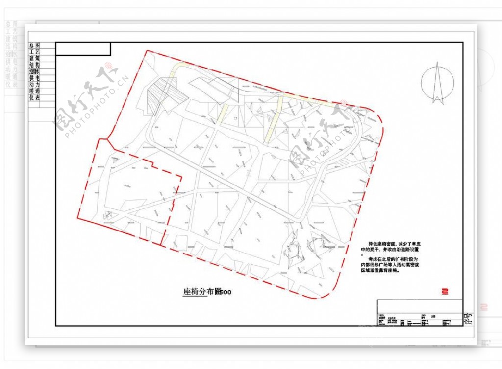 虹桥公园景观cad图纸