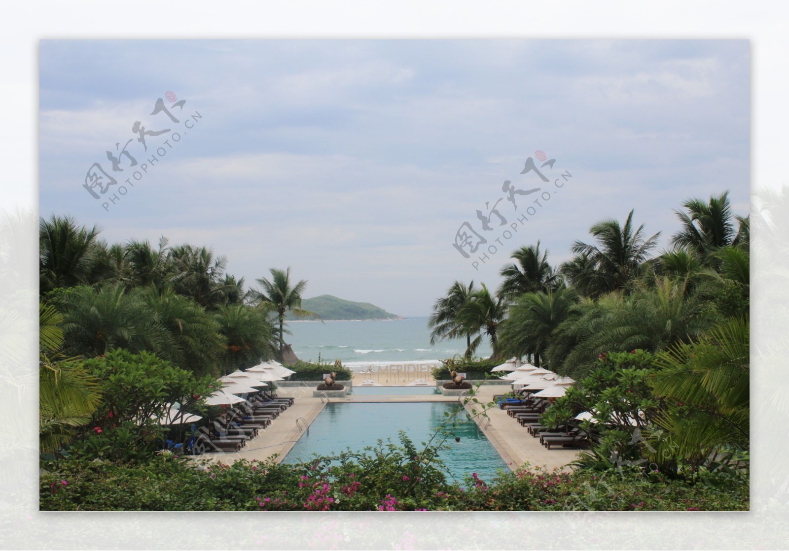 酒店海景热带风情图片