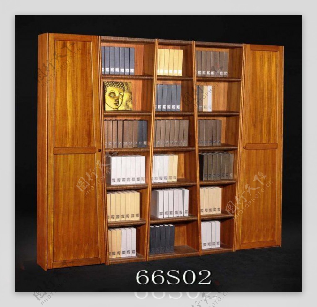 木制书柜