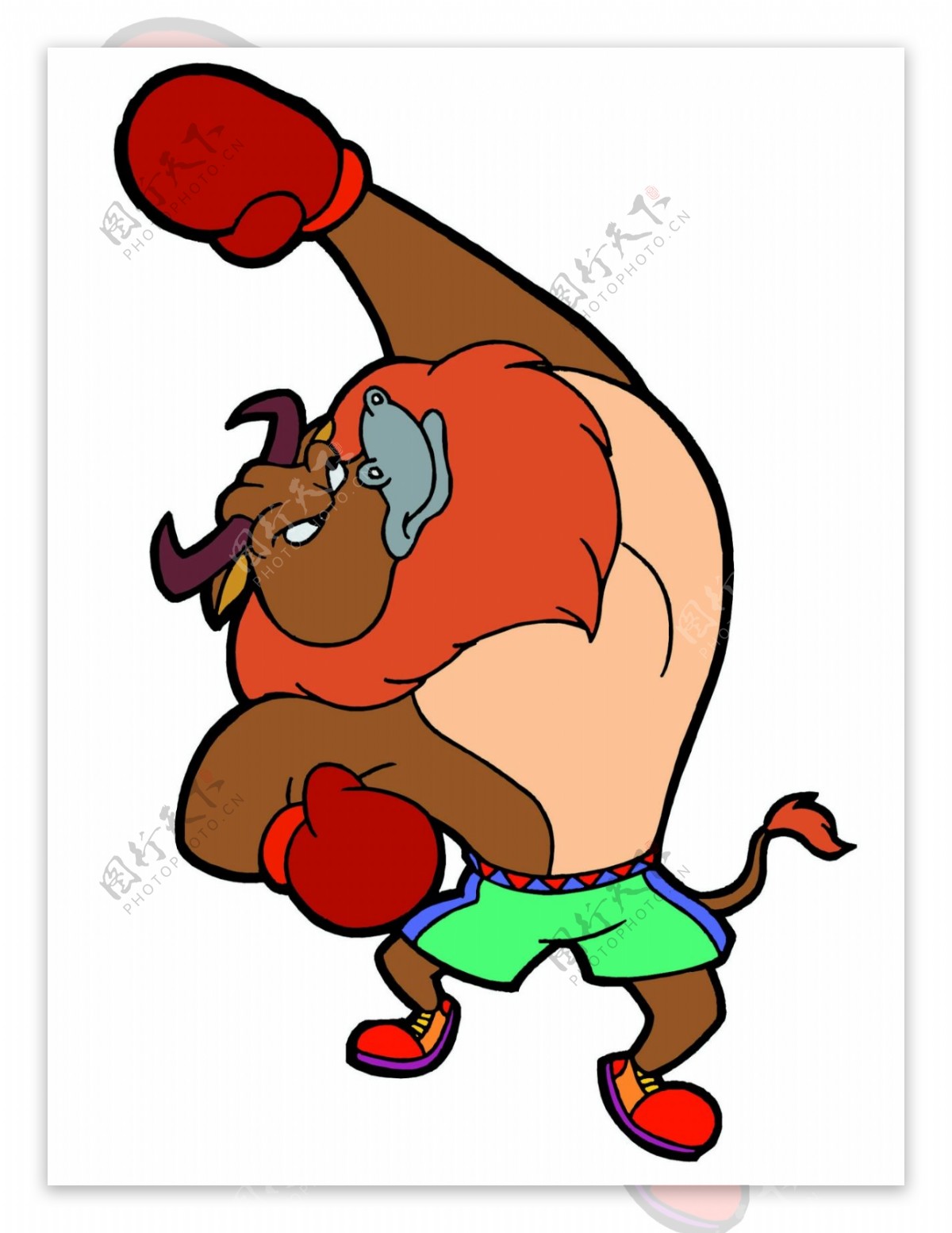 猛牛图片素材 编号 图行天下