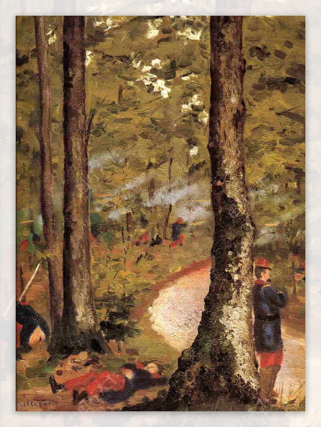 GustaveCaillebotte0098法国画家古斯塔夫卡里伯特gustavecaillebotte印象派人物风景肖像静物油画装饰画