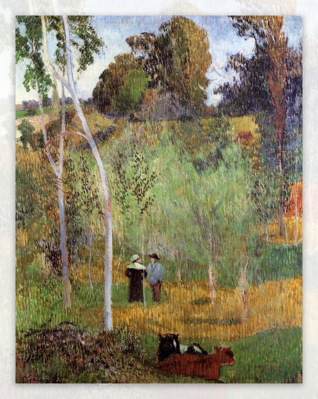PaulGauguin0312法国画家保罗高更paulgauguin后印象主义风景人物田园自然静物油画装饰画