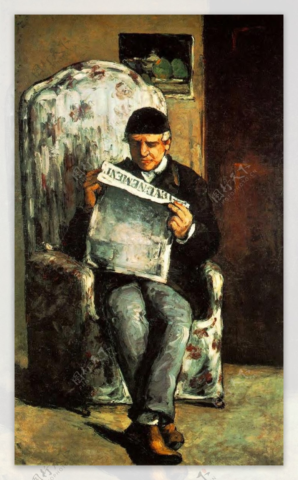 PaulCzanne0043法国画家保罗塞尚paulcezanne后印象派新印象派人物风景肖像静物油画装饰画
