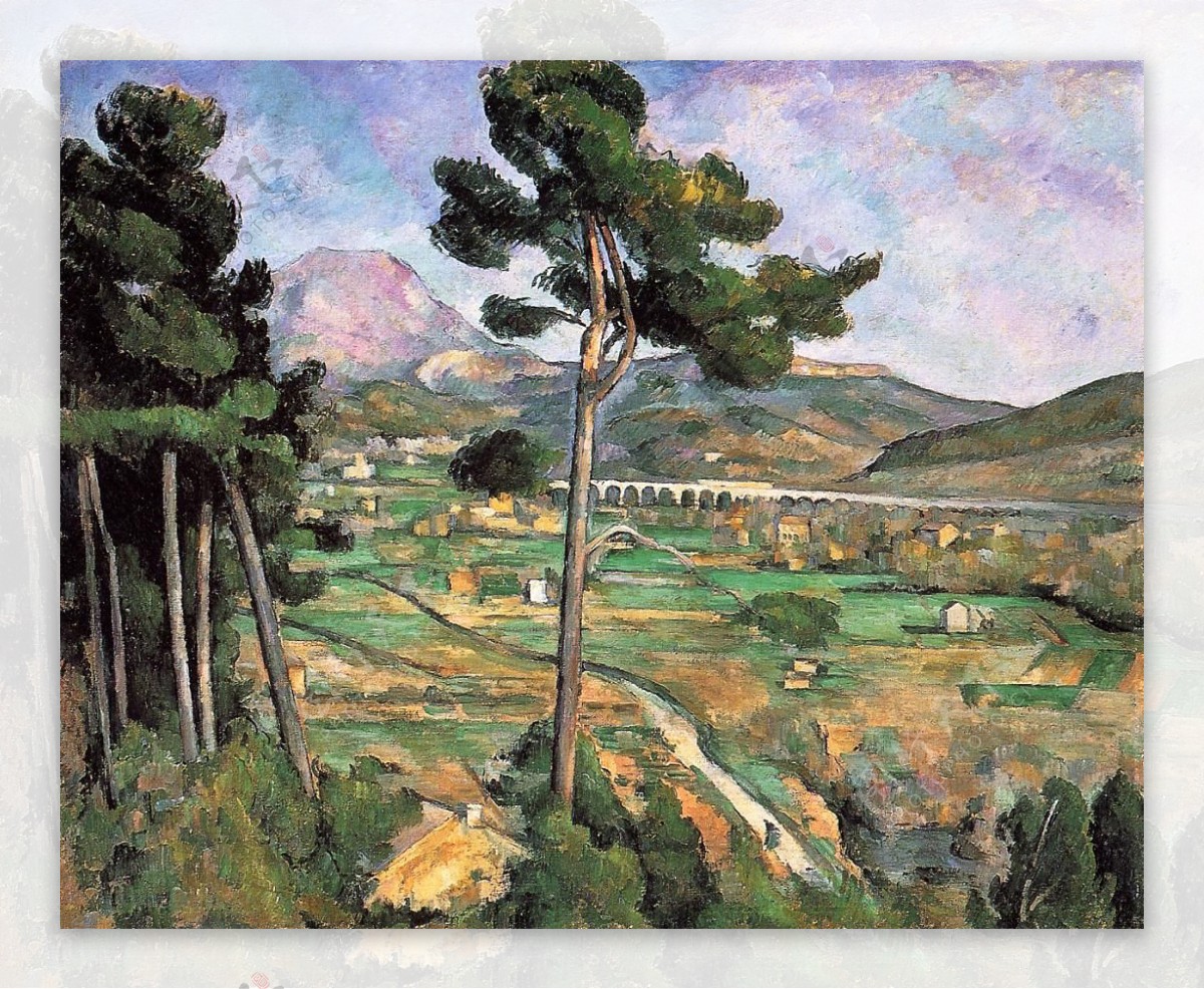 PaulCzanne0031法国画家保罗塞尚paulcezanne后印象派新印象派人物风景肖像静物油画装饰画