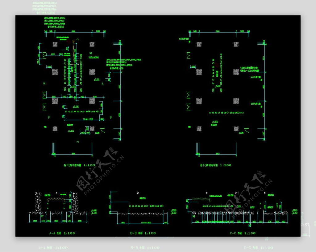 10KV变电所高低压配电系统图CAD图纸