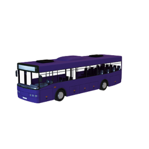 3D公交车模型
