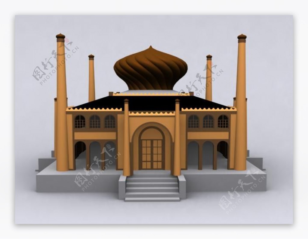 伊斯兰教清真寺模型