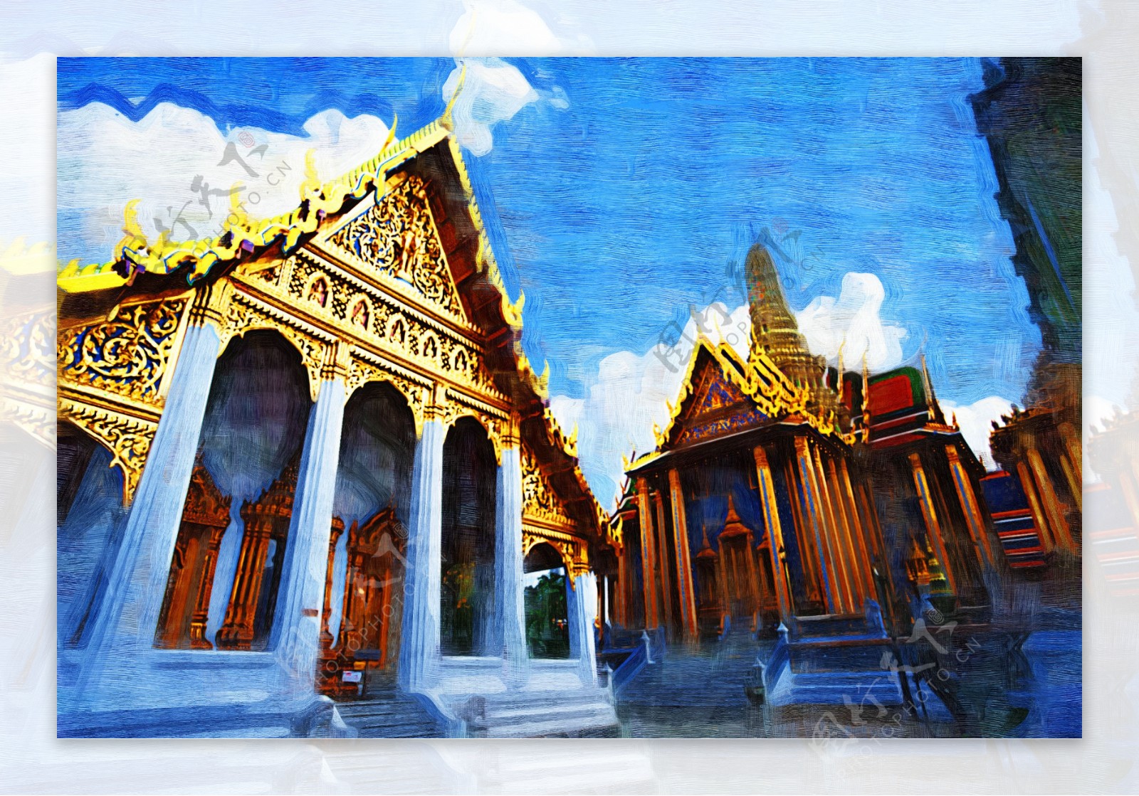 东南亚寺庙图片