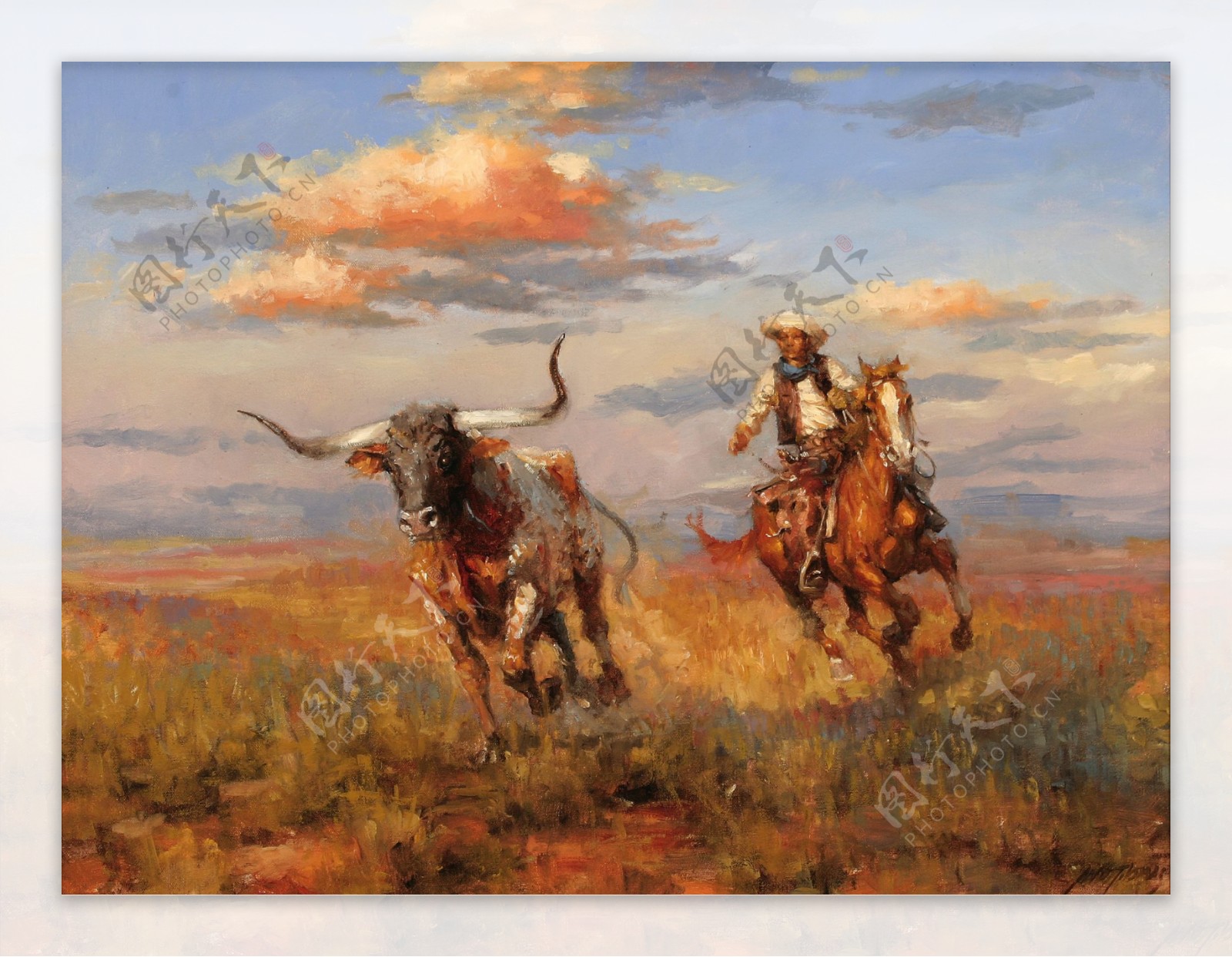 Western333高清西方现代人物油画国外油画人物油画作品
