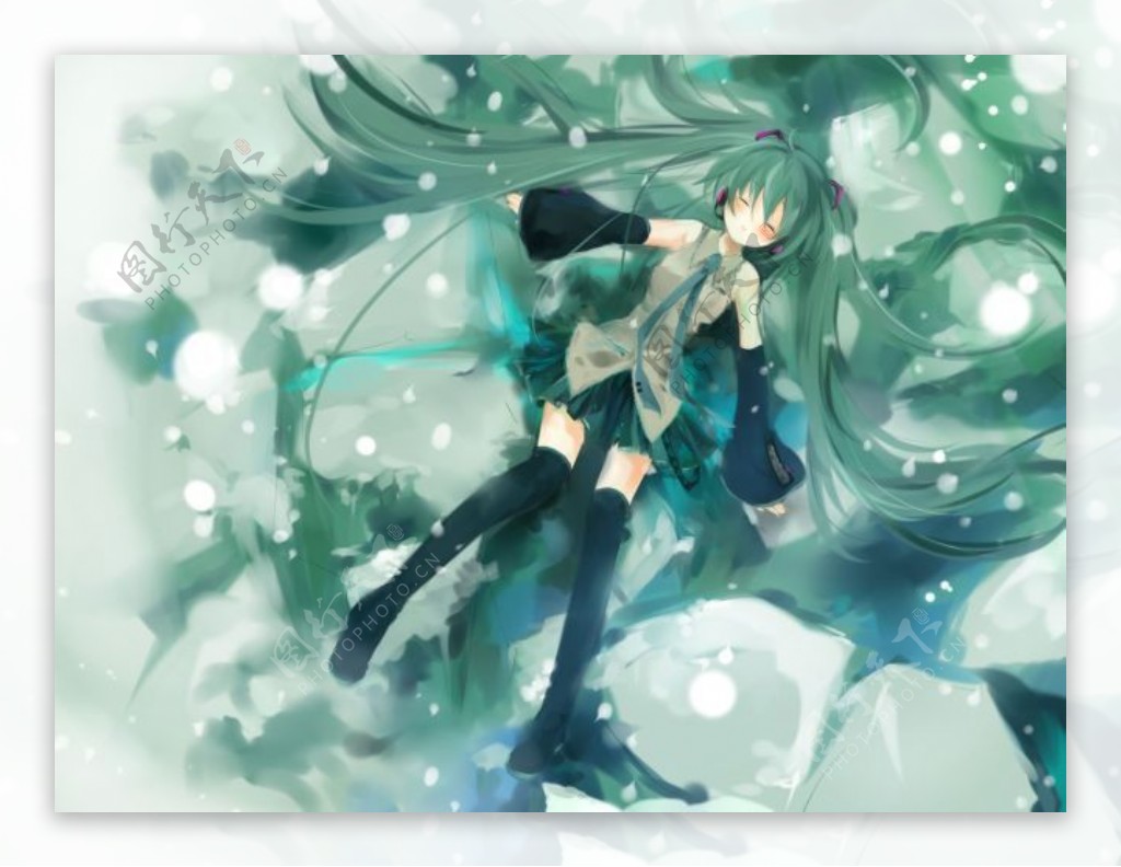 下雪初音