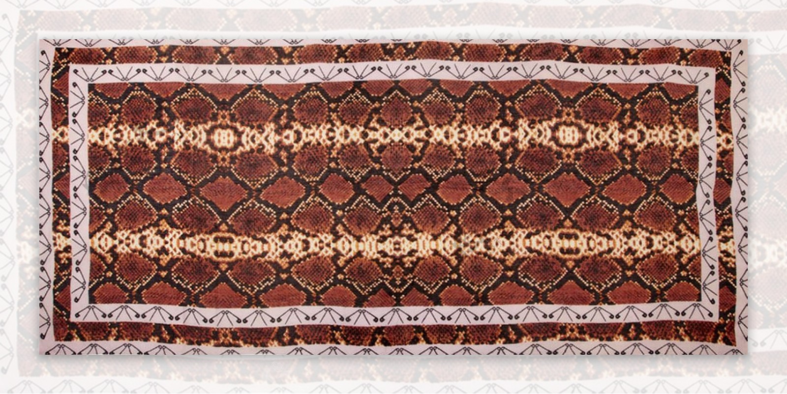 实物面料丝巾图案蛇皮纹免费素材