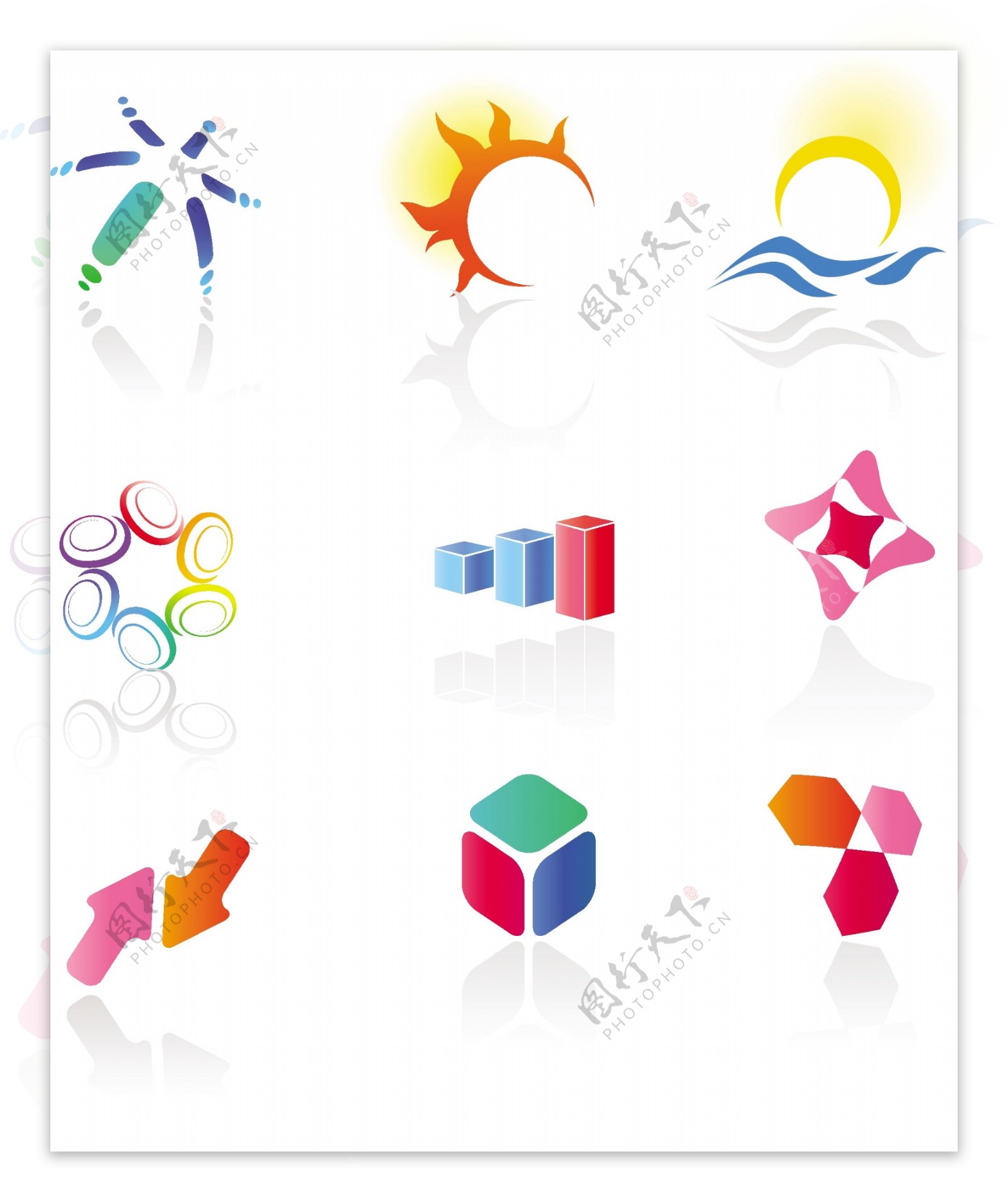 太阳logo图片
