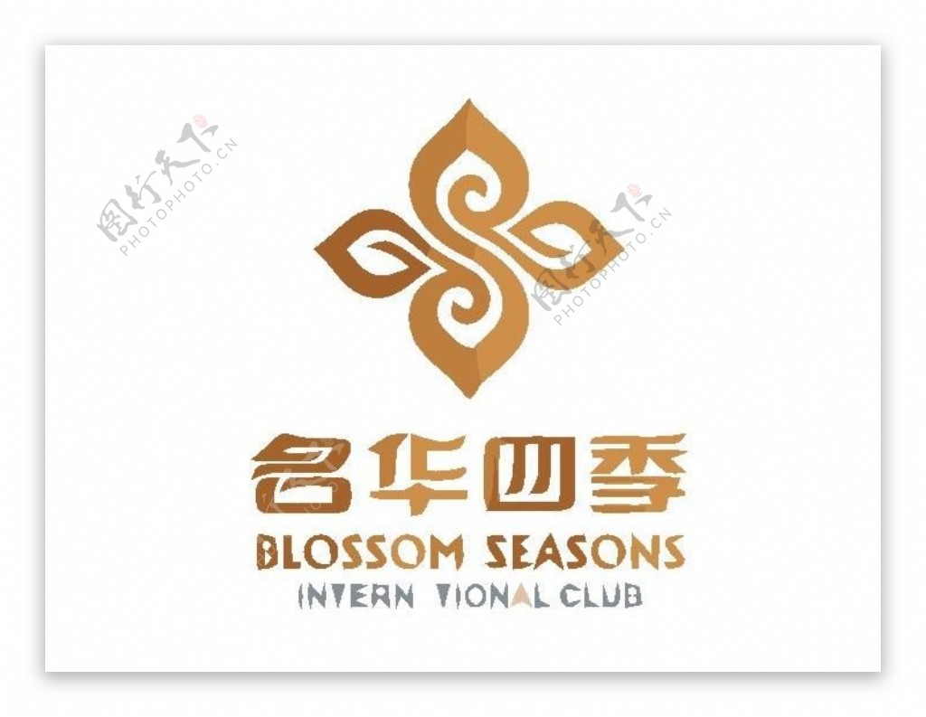 花卉logo图片