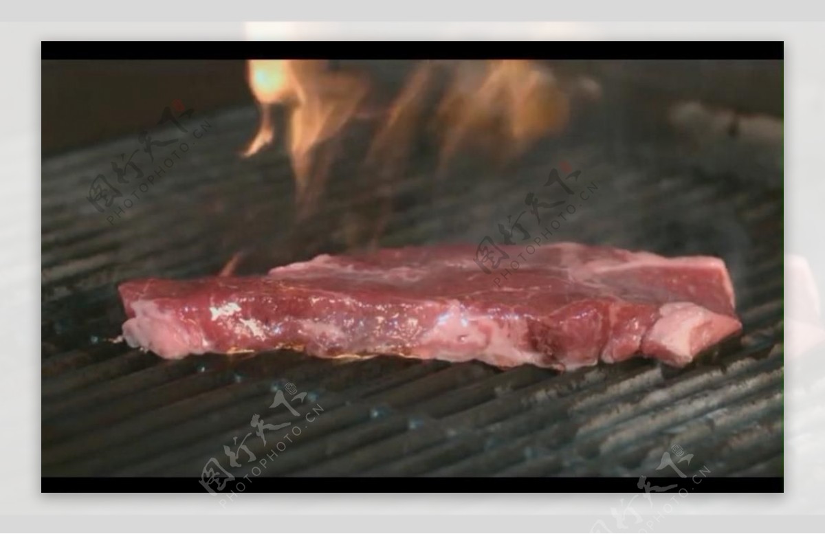 烤肉场景视频素材图片