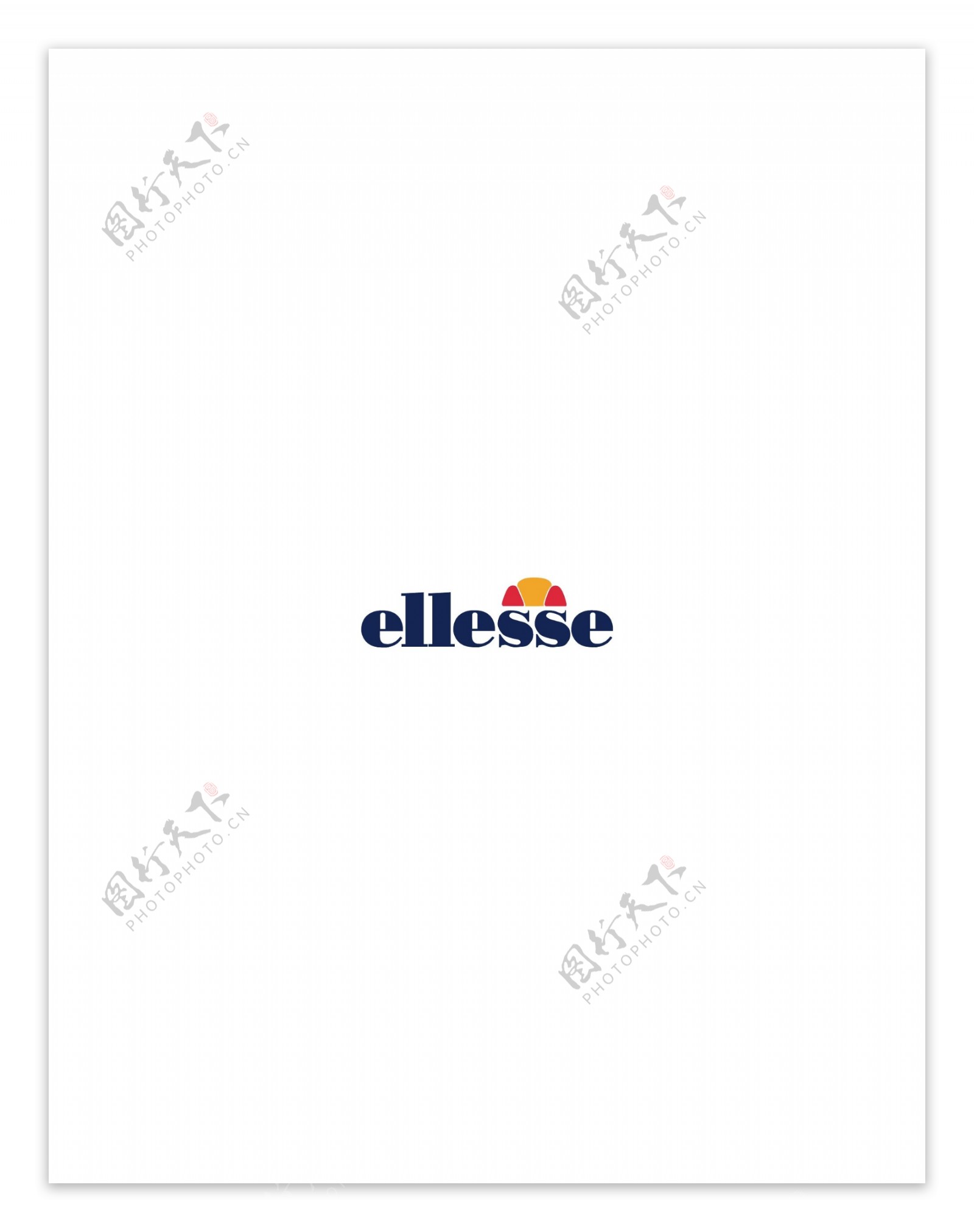 ellesselogo设计欣赏ellesse服饰品牌LOGO下载标志设计欣赏