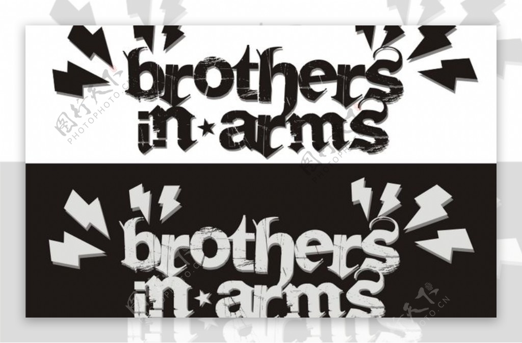Brothersinarms2logo设计欣赏Brothersinarms2乐队LOGO下载标志设计欣赏