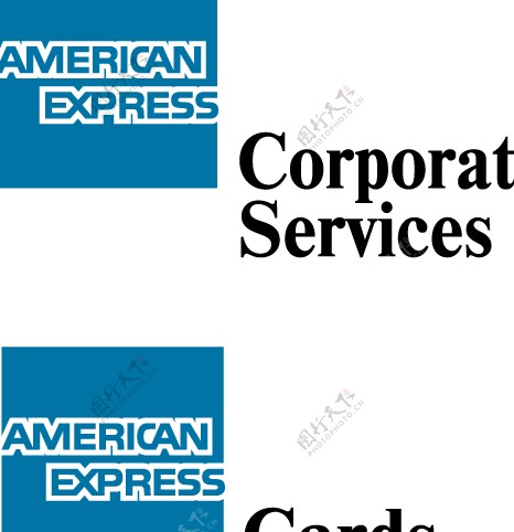 AmericanExpresslogo设计欣赏美国运通标志设计欣赏图片素材-编号02642203-图行天下