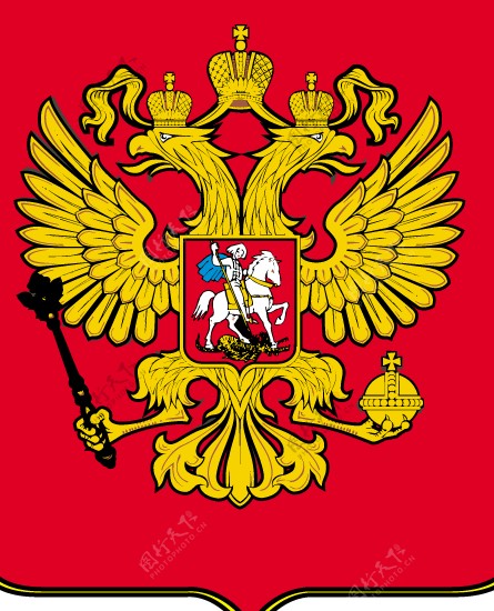 Russianfederationemblemlogo设计欣赏俄罗斯联邦国徽标志设计欣赏