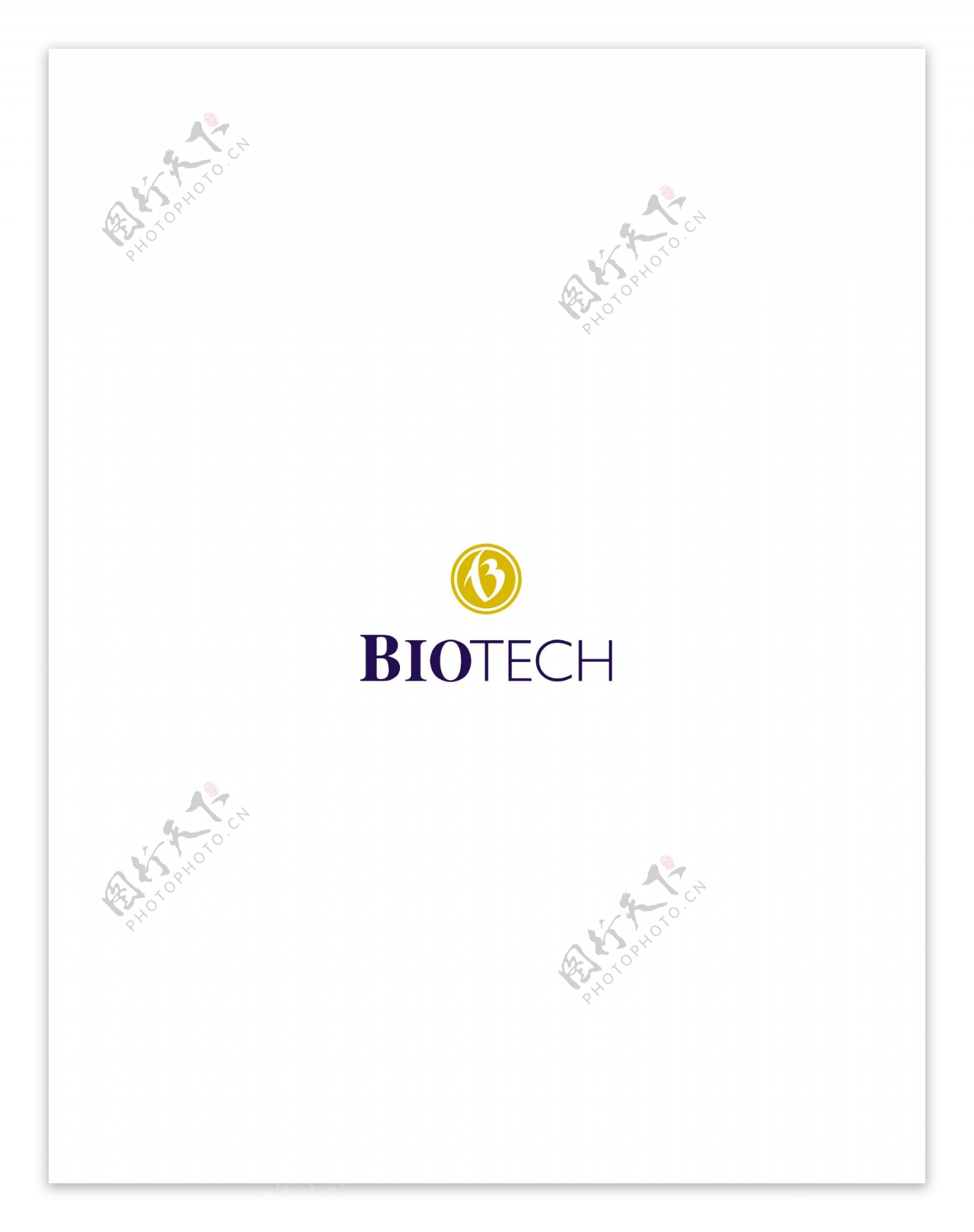 Biotechlogo设计欣赏Biotech医院LOGO下载标志设计欣赏