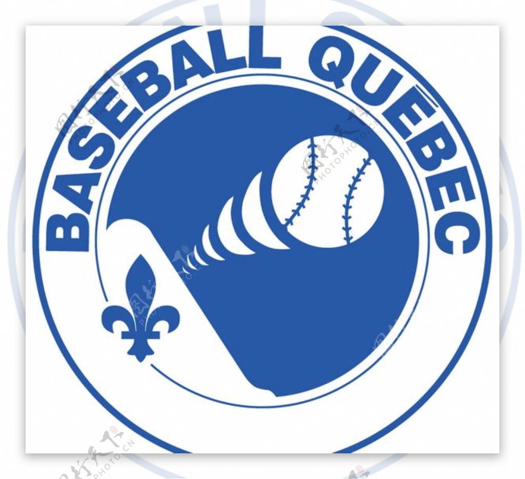 BaseballQuebeclogo设计欣赏棒球魁北克标志设计欣赏