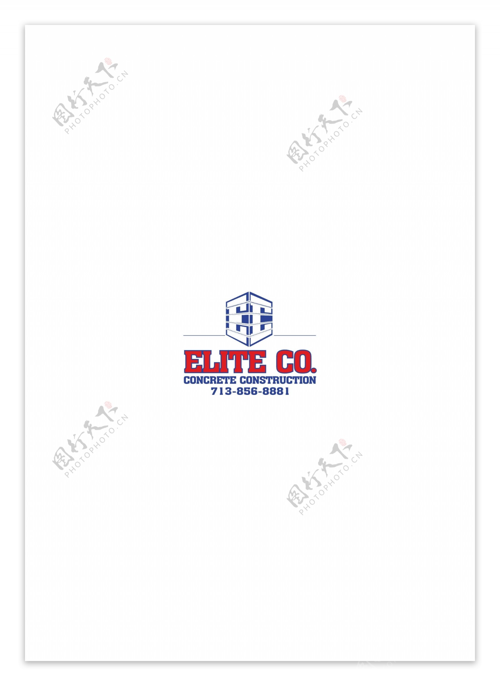 EliteConstructionlogo设计欣赏EliteConstruction加工业标志下载标志设计欣赏