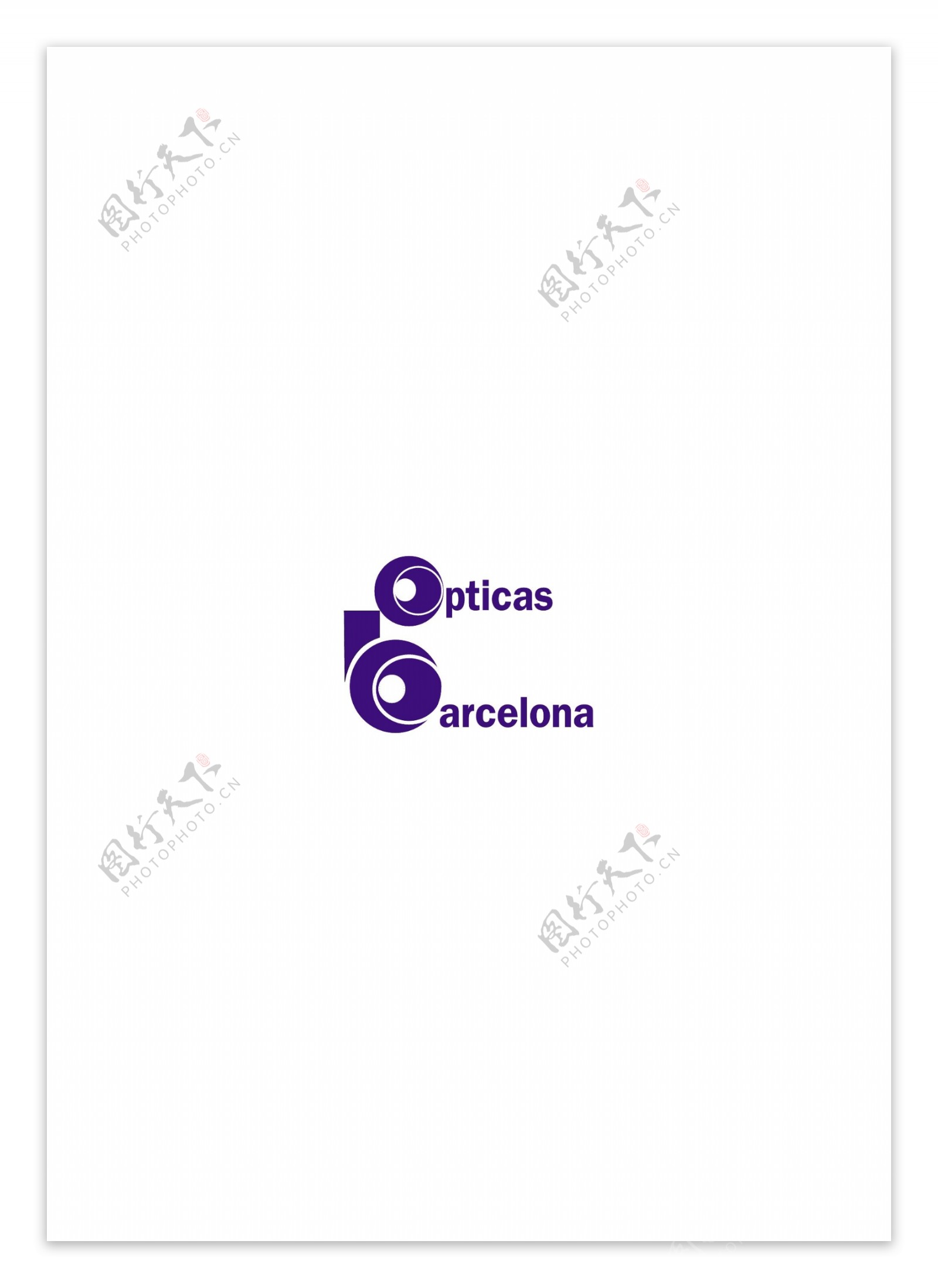 OpticaBarcelonalogo设计欣赏OpticaBarcelona卫生机构LOGO下载标志设计欣赏