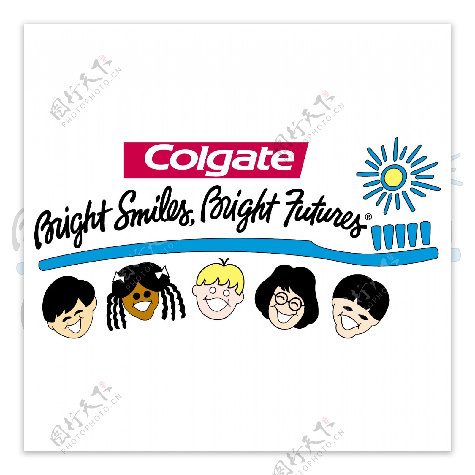 ColgateBrightSmilesBrightFutureslogo设计欣赏ColgateBrightSmilesBrightFutures工厂标志下载标志设计欣赏