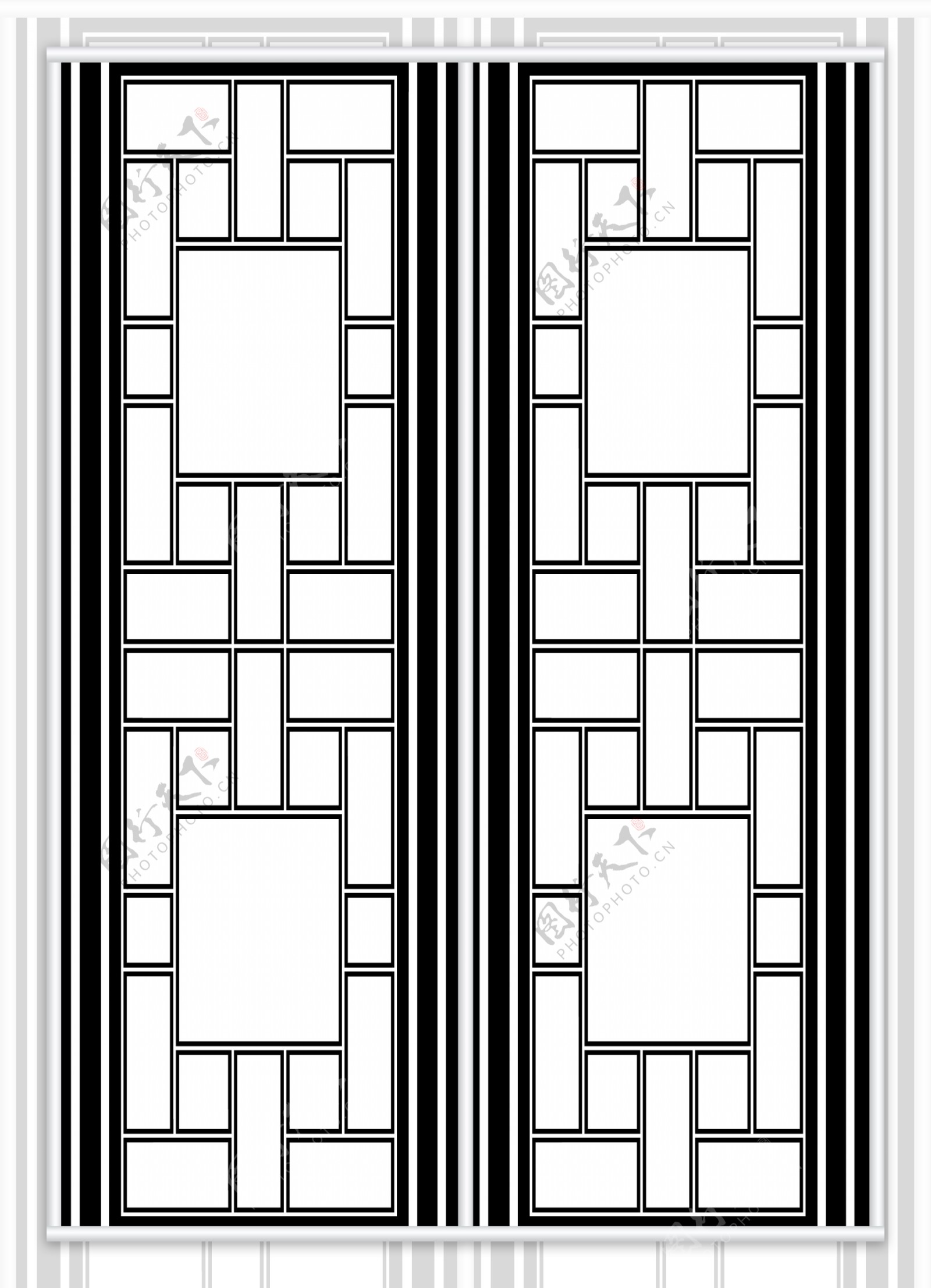 移门雕刻图片