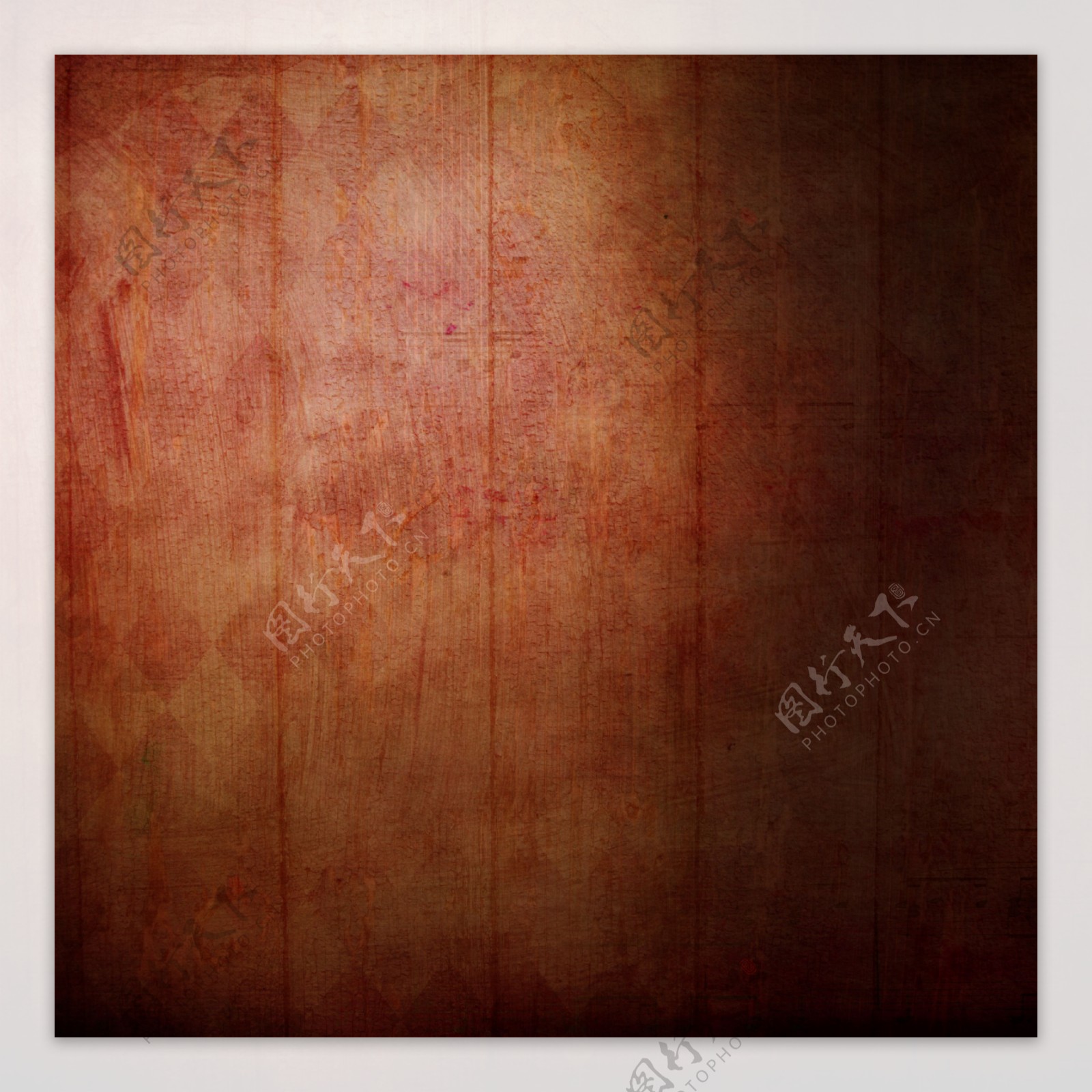 高清深红色木板质感底纹背景