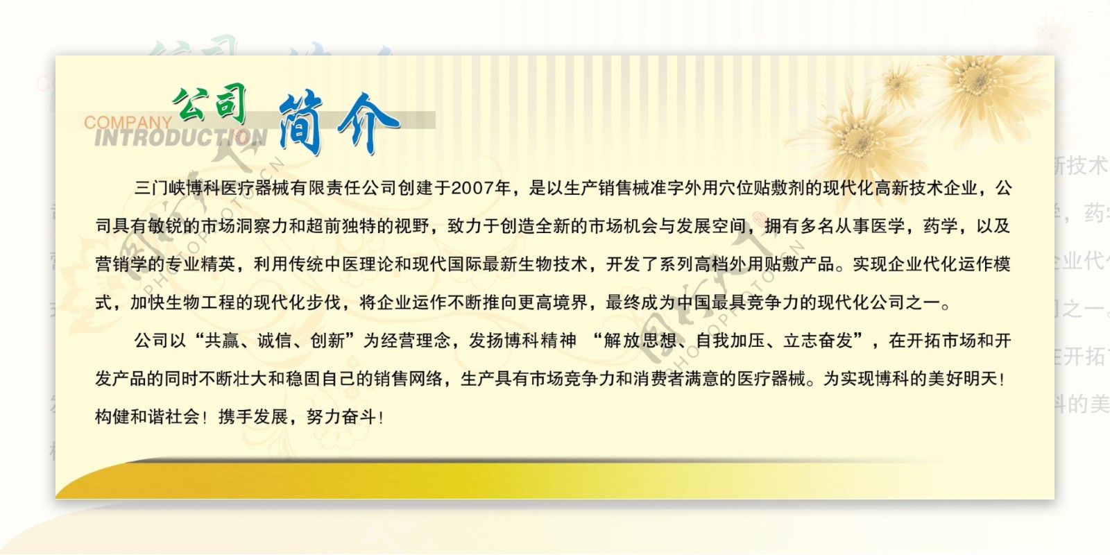 某公司简介图片