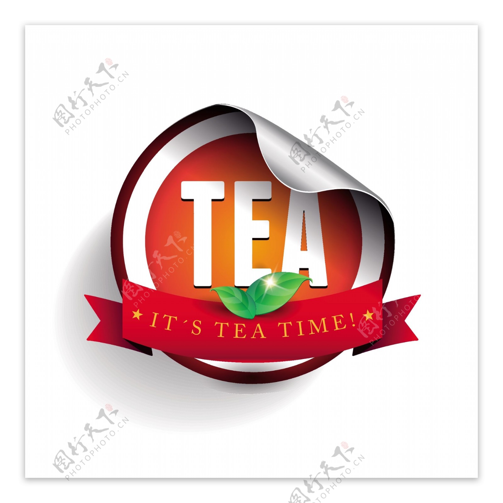 茶水标签图片