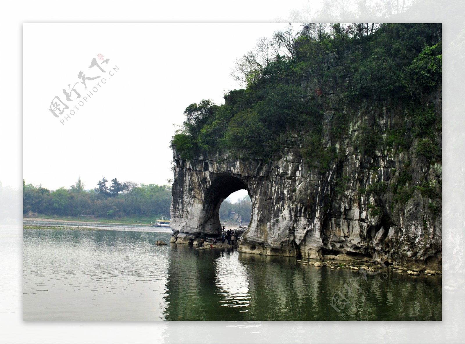 象鼻山图片