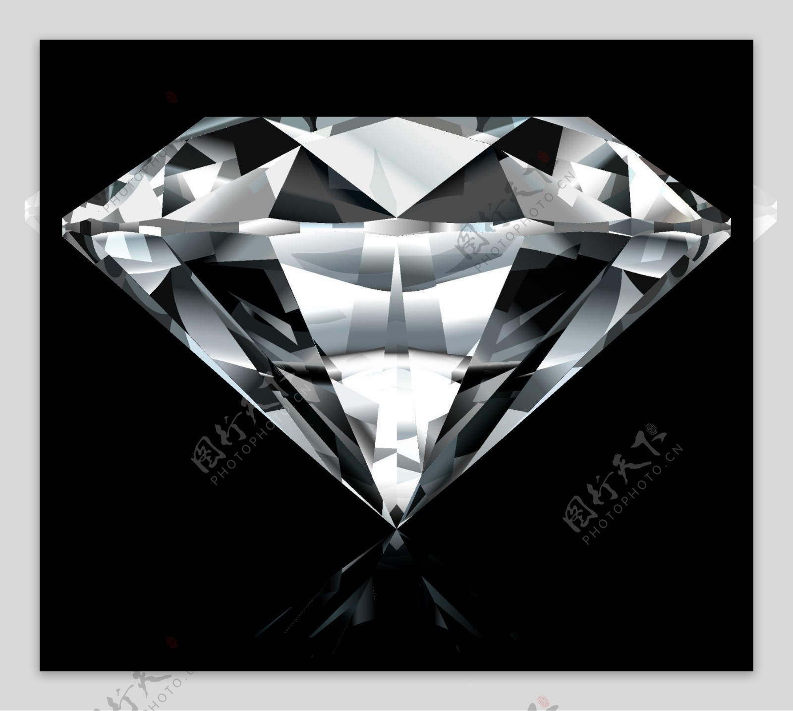 钻石矢量素材2