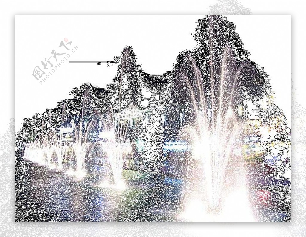 喷泉图片