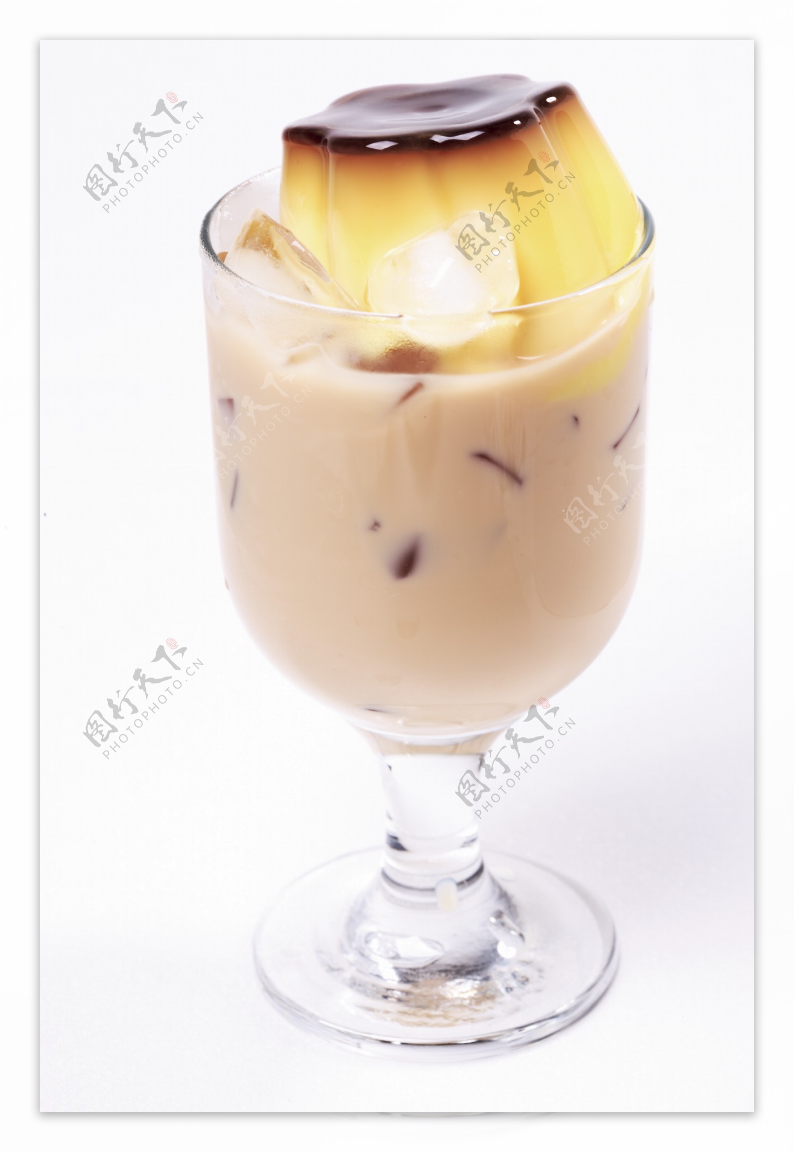 果冻奶茶图片