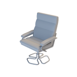 3D扶手椅模型