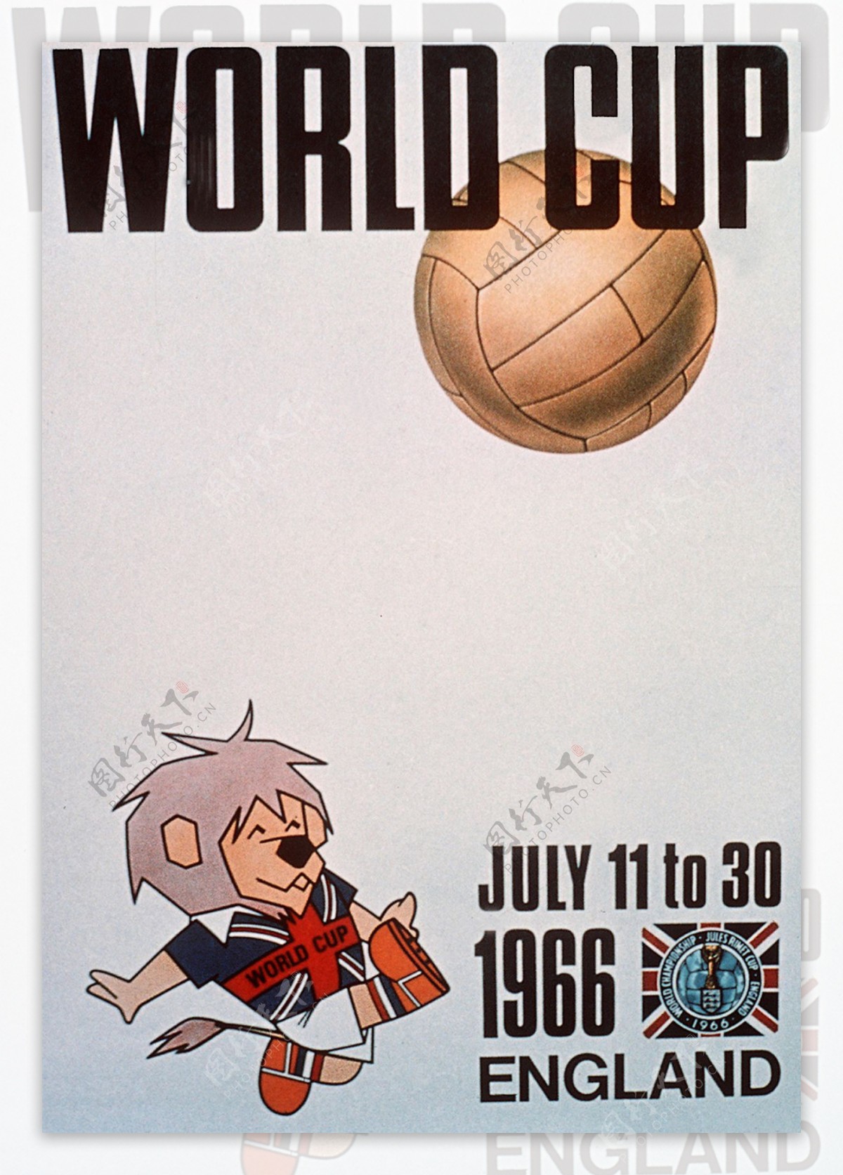 1966年英格兰世界杯海报图片