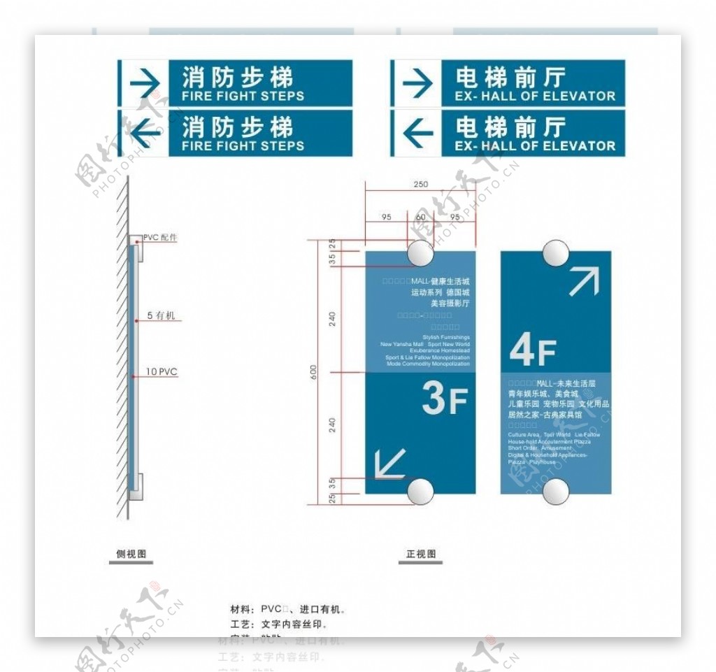 指示牌标识牌图片