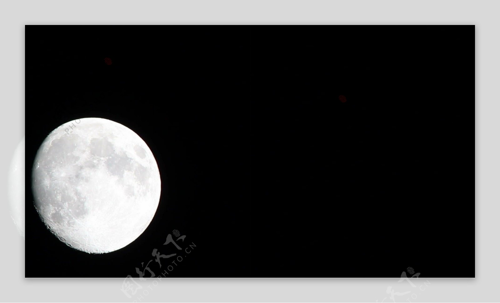 晚上月亮运动背景的大视频免费下载