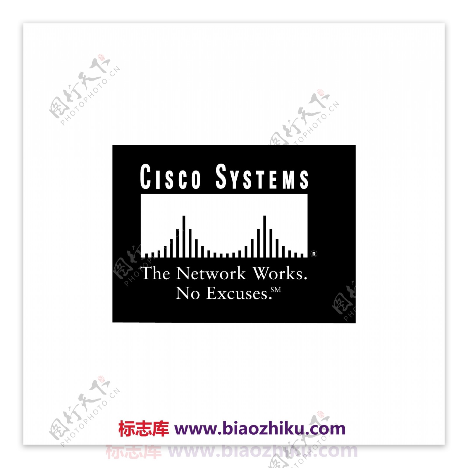 CiscoSystems1logo设计欣赏思科系统1标志设计欣赏