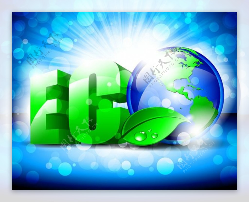 绿色生态环保海报