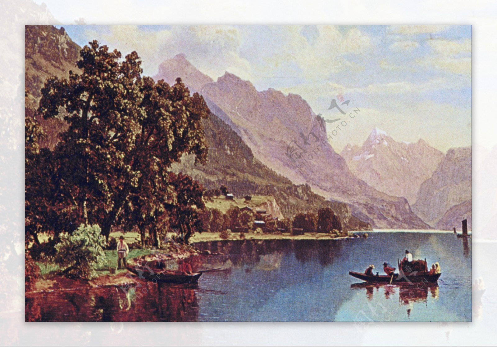 卢西恩佛洛伊德欧美风景油画作品图片