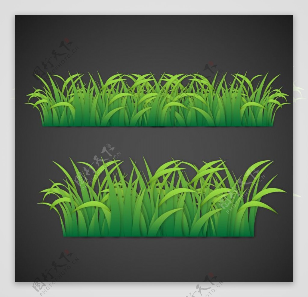 绿色草丛设计