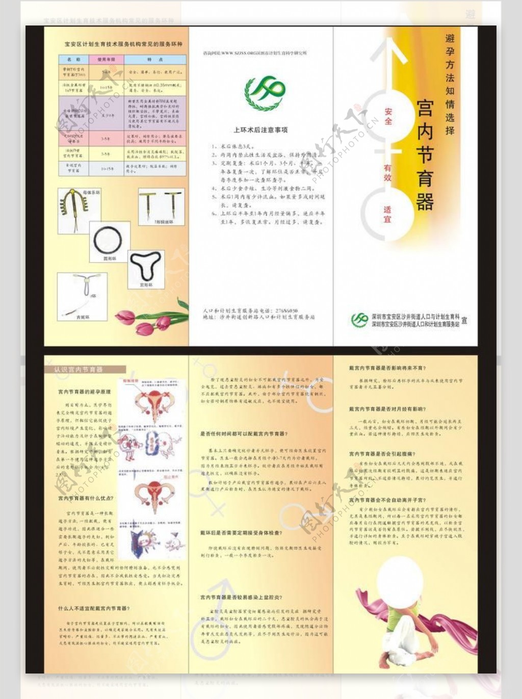 宫内节育器手册图片