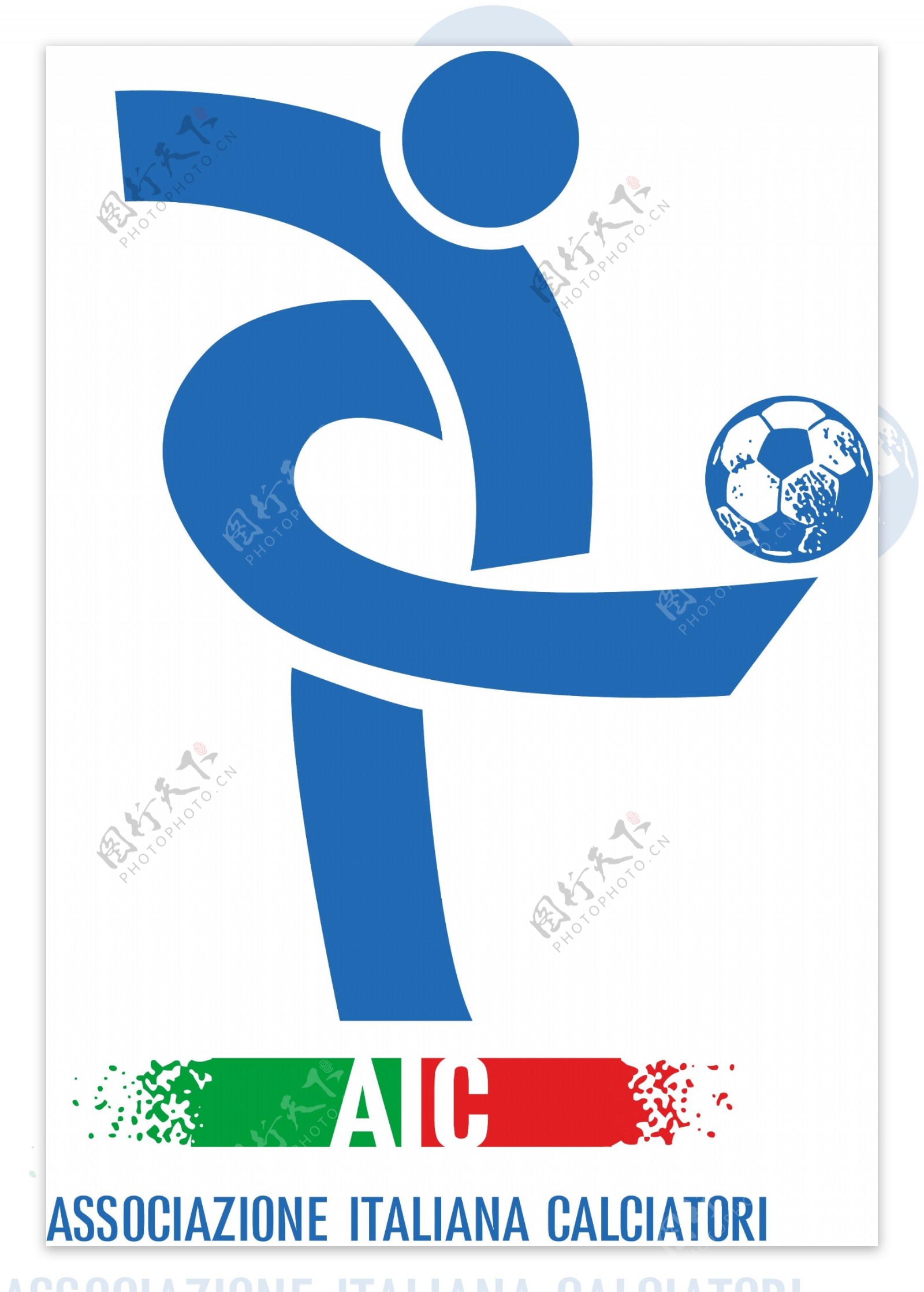 意大利足球运动员协会aic标志